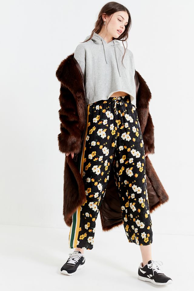 UO Side Striped Satin Track Pant #5