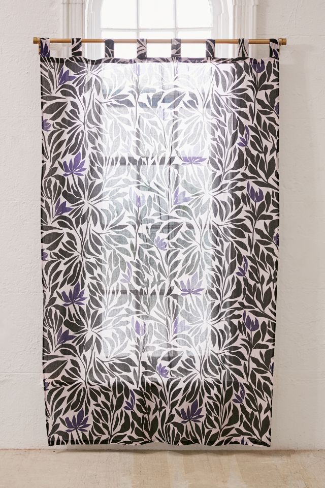 Nora Floral Window Curtain #1
