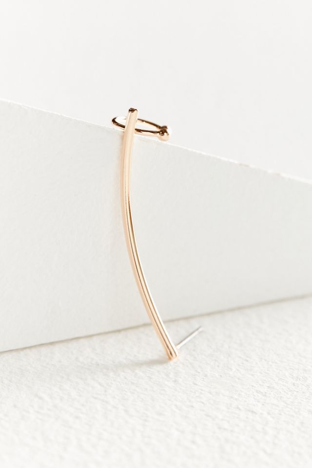 Bague d'oreille à barre moderne #1
