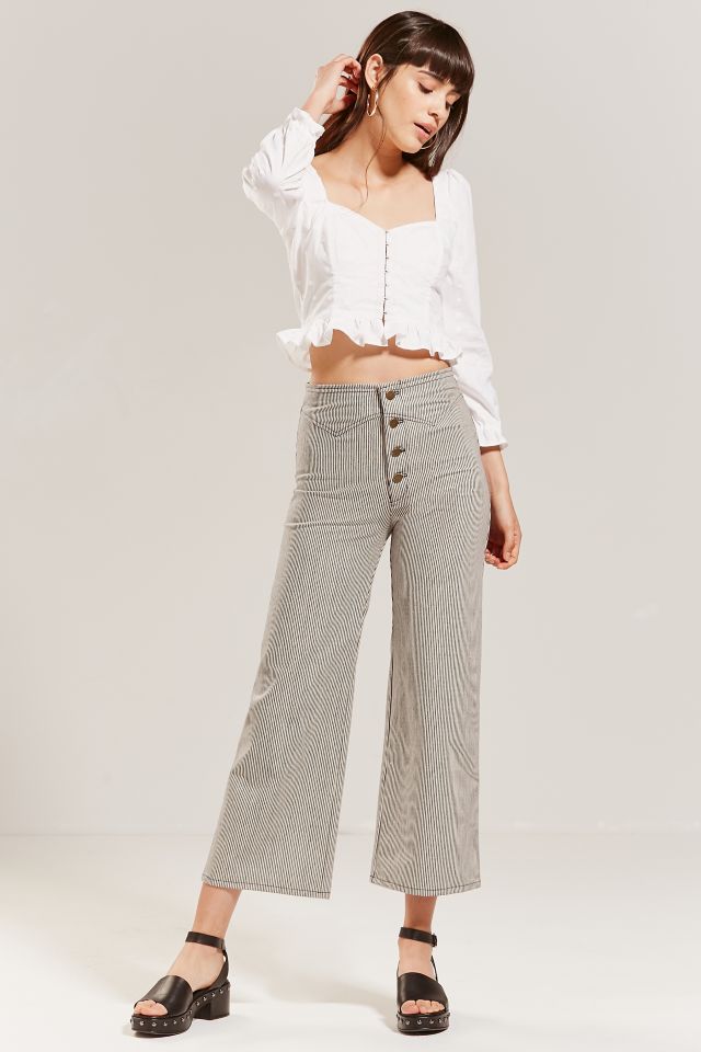 Lykke Wullf Cassidy Embroidered Hook + Eye Top #2