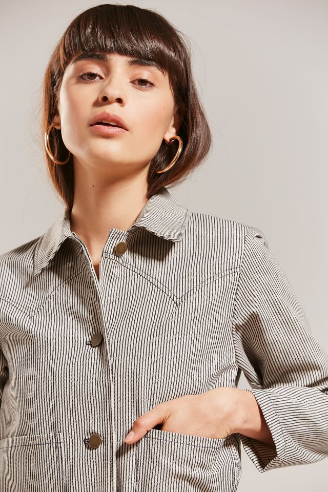 Lykke Wullf Summer Striped Ranch Jacket #1
