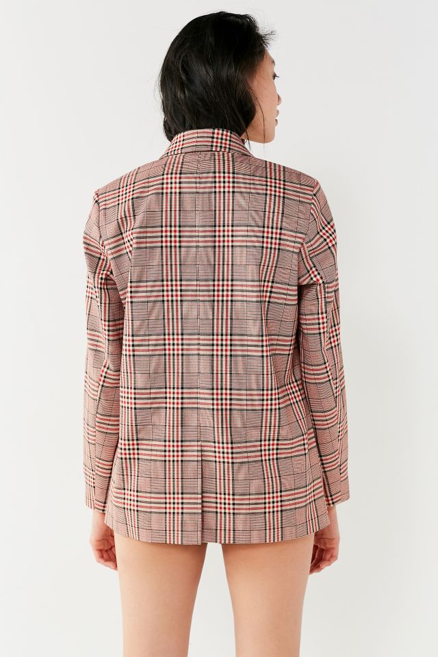 UO Checkered Blazer #2