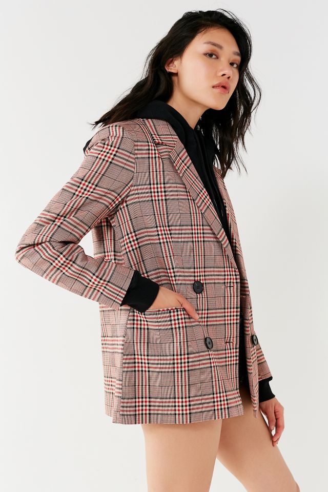 UO Checkered Blazer #4