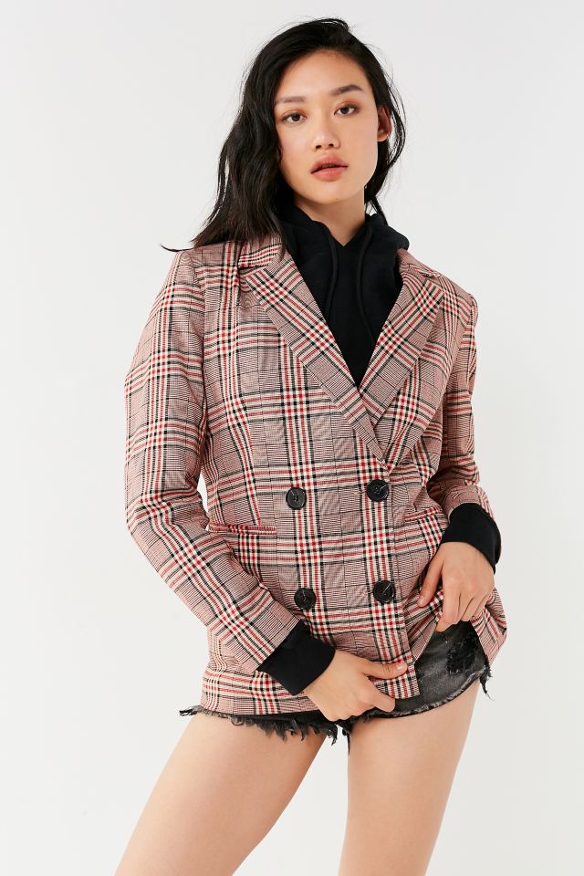 UO Checkered Blazer #5