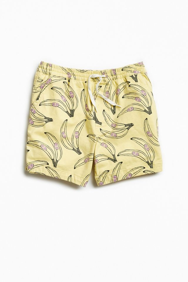 UO Maximus Go Bananas Printed Short | Urban Outfitters