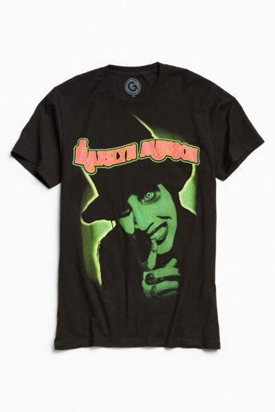 Urban Outfitters Marilyn Manson Smells Like Children Tee In