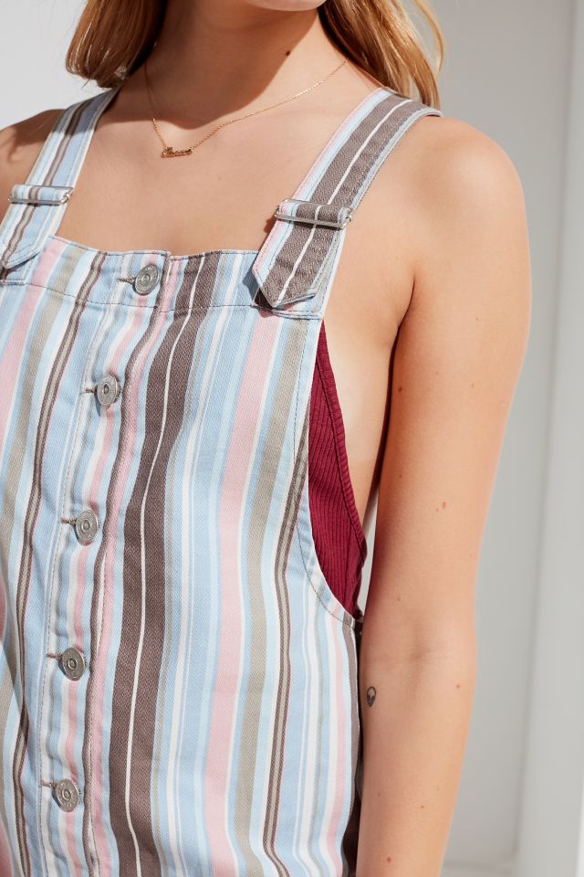 BDG Lollipop Striped Skirtall Overall #2