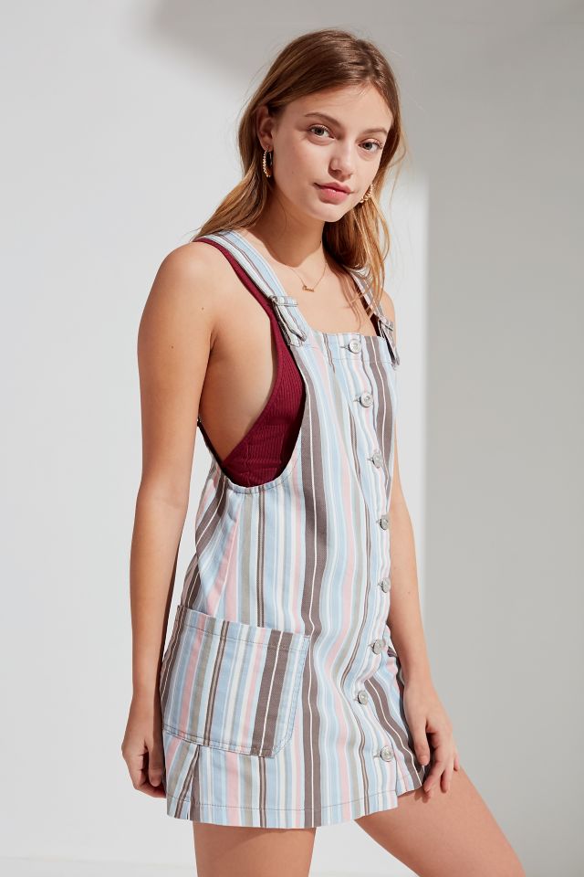 BDG Lollipop Striped Skirtall Overall | Urban Outfitters