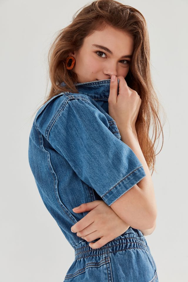 LF Markey Danny Denim Work Jumpsuit #1