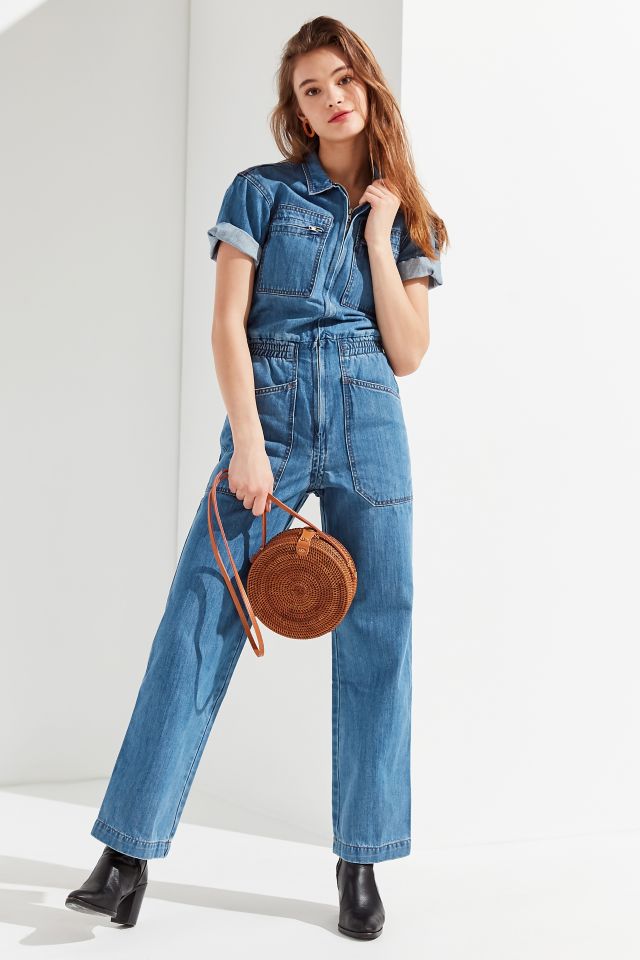 LF Markey Danny Denim Work Jumpsuit #3