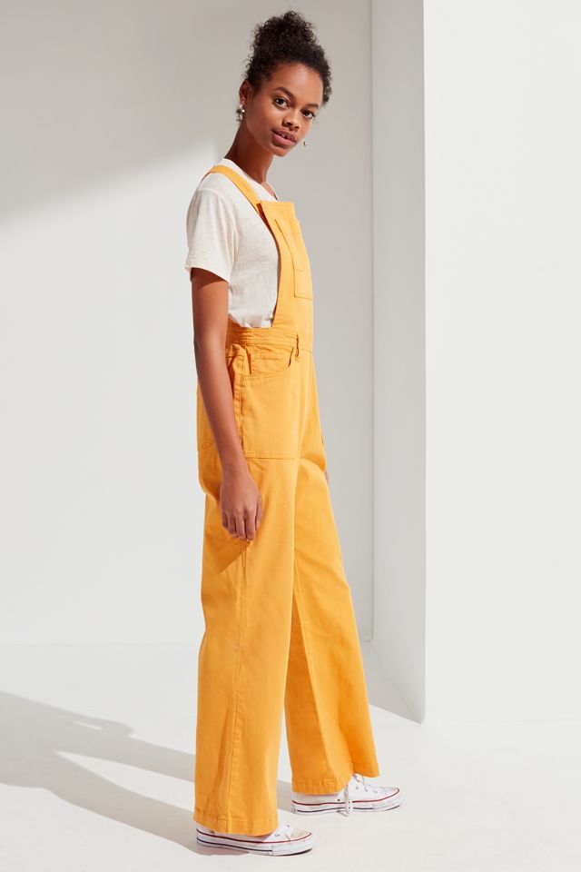 LF Markey Flare Denim Overall – Sunflower | Urban Outfitters