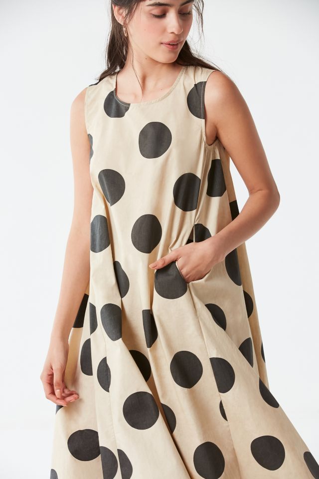 CAARA Chelsea Polka Dot Midi Dress #2