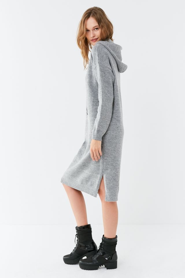 UO Hoodie Sweater Midi Dress #1