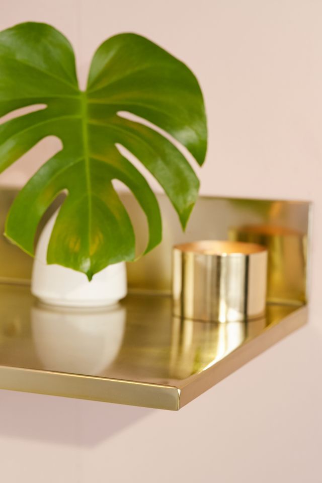 Kiki Metal Corner Wall Shelf #1