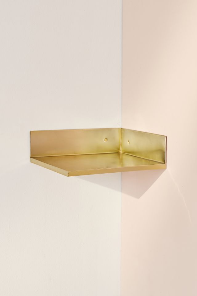 Kiki Metal Corner Wall Shelf #2