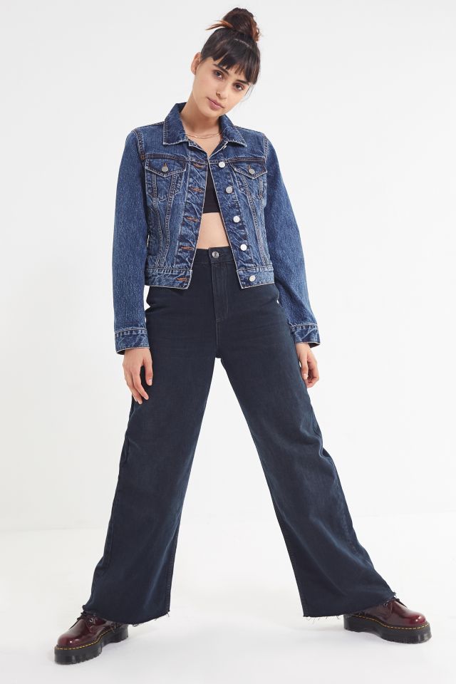 BDG Shrunken Denim Trucker Jacket #1