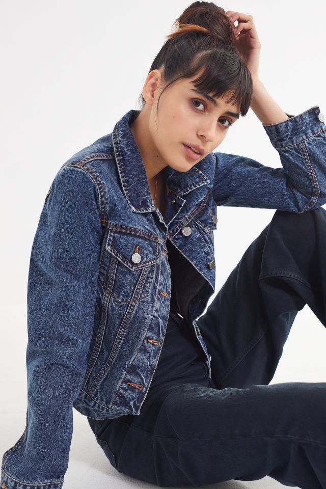 BDG Shrunken Denim Trucker Jacket #3