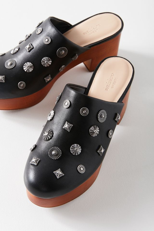 Blair Embellished Wood Clog #1