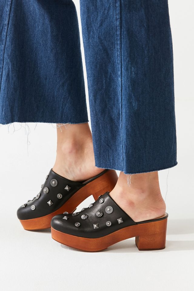 Blair Embellished Wood Clog #2