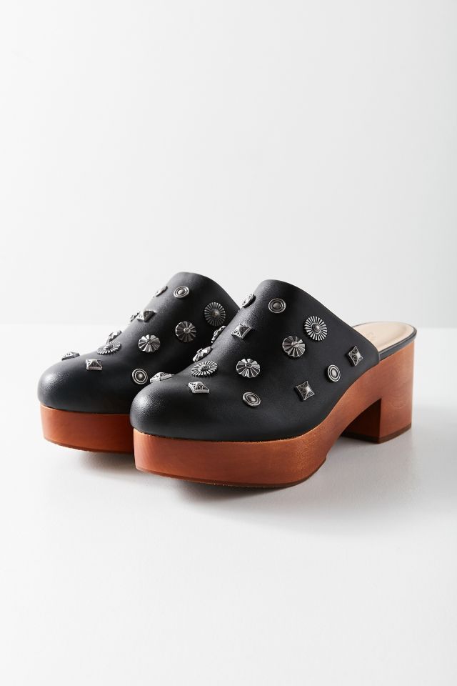 Blair Embellished Wood Clog #3