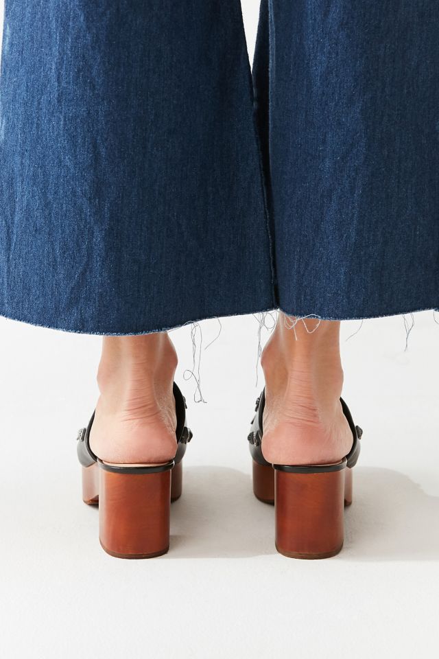 Blair Embellished Wood Clog #5