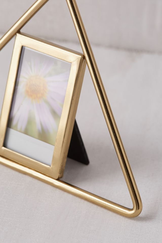 Metal Triangle Instax Mini Picture Frame #1