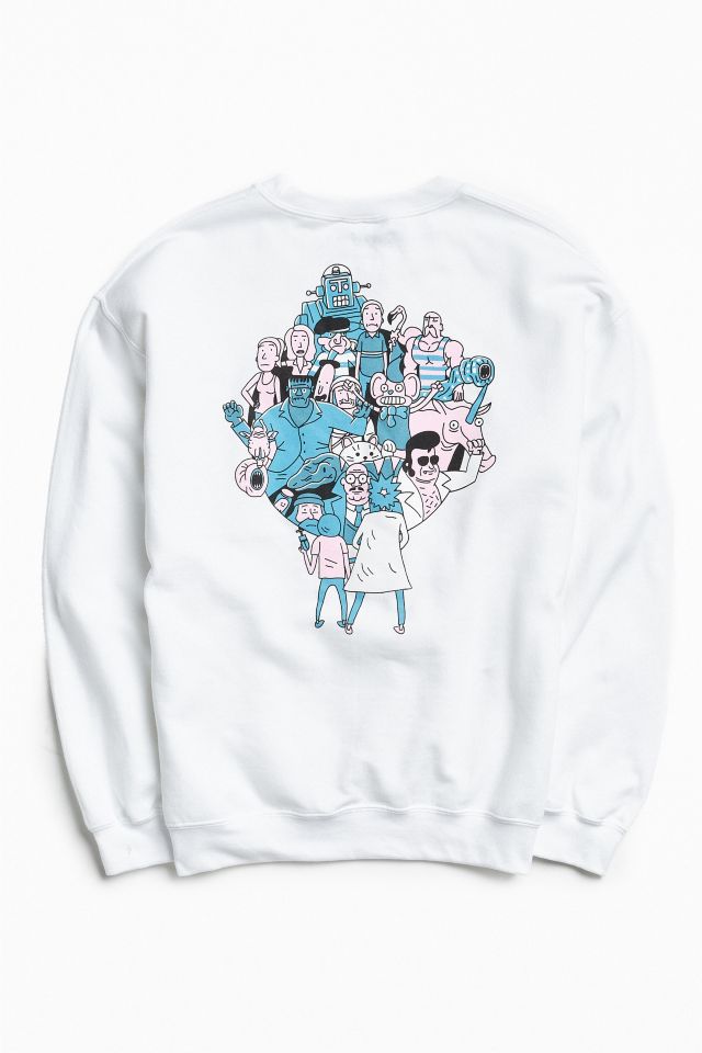 Rick And Morty Crew Neck Sweatshirt