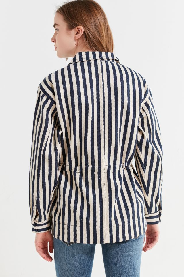 UO Striped Utility Jacket #1