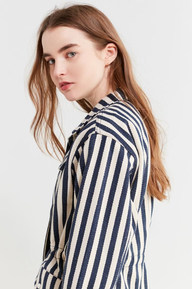 UO Striped Utility Jacket #2
