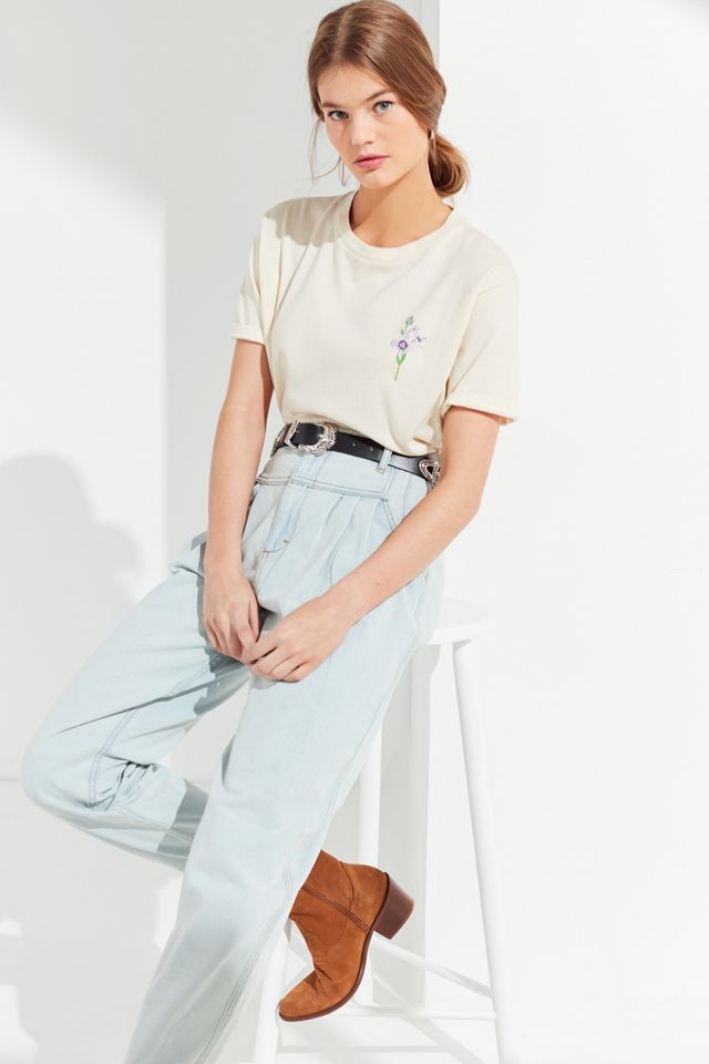 Somewhere Some Day Flower Tee #1