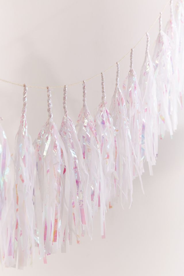 Studio Mucci Unicorn Snow Tassel Garland #1