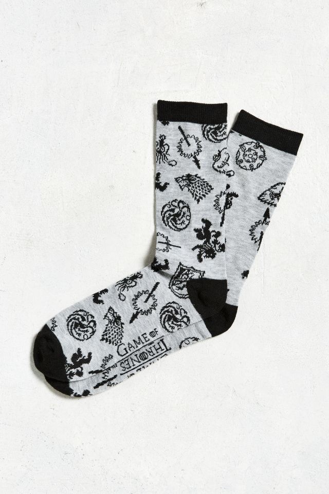 Game of Thrones Sigils Sock