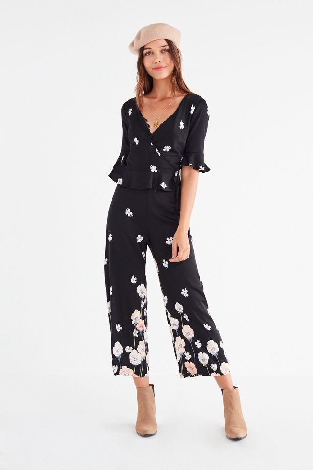 UO Willsette Floral Wrap Top #2