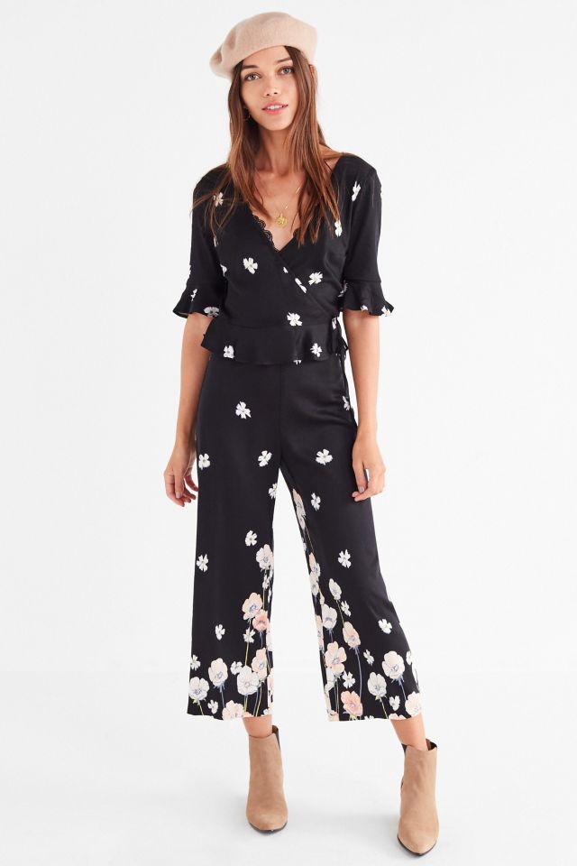 UO Willsette Floral Culotte Pant | Urban Outfitters