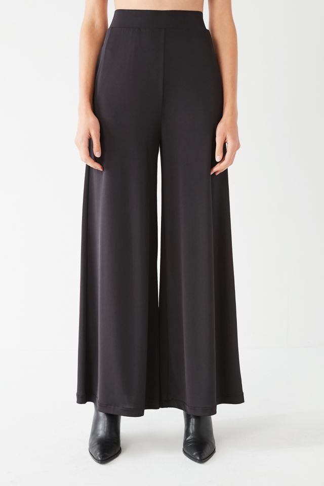 UO Naomi Wide-Leg High-Rise Shine Pant #1