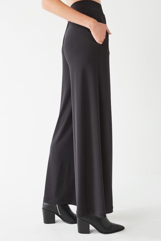 UO Naomi Wide-Leg High-Rise Shine Pant #5