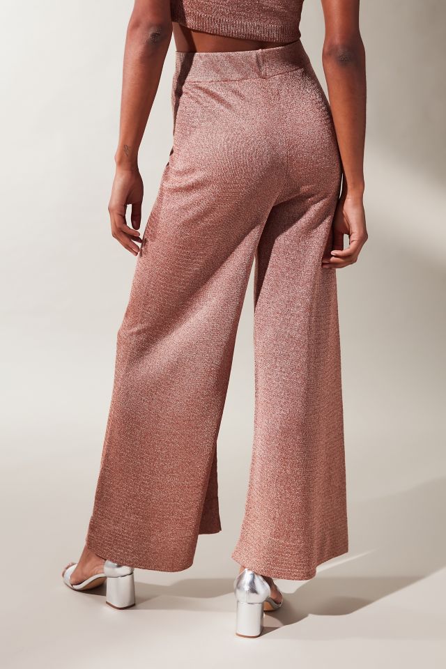Pantalon Culotte en Tricot Métallique UO #1