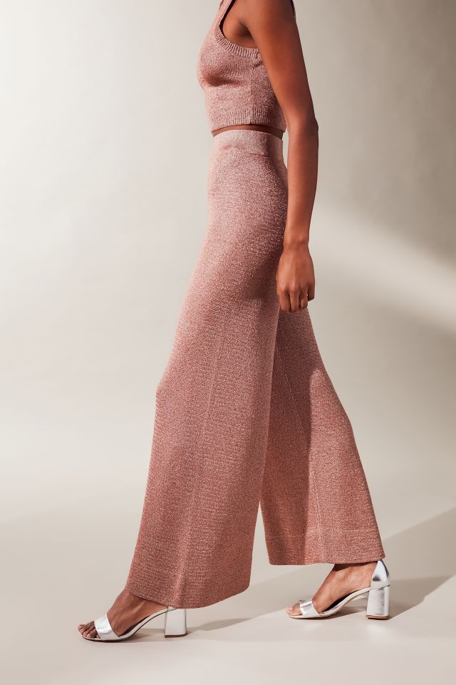Pantalon Culotte en Tricot Métallique UO #3