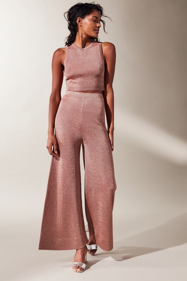 Pantalon Culotte en Tricot Métallique UO #4