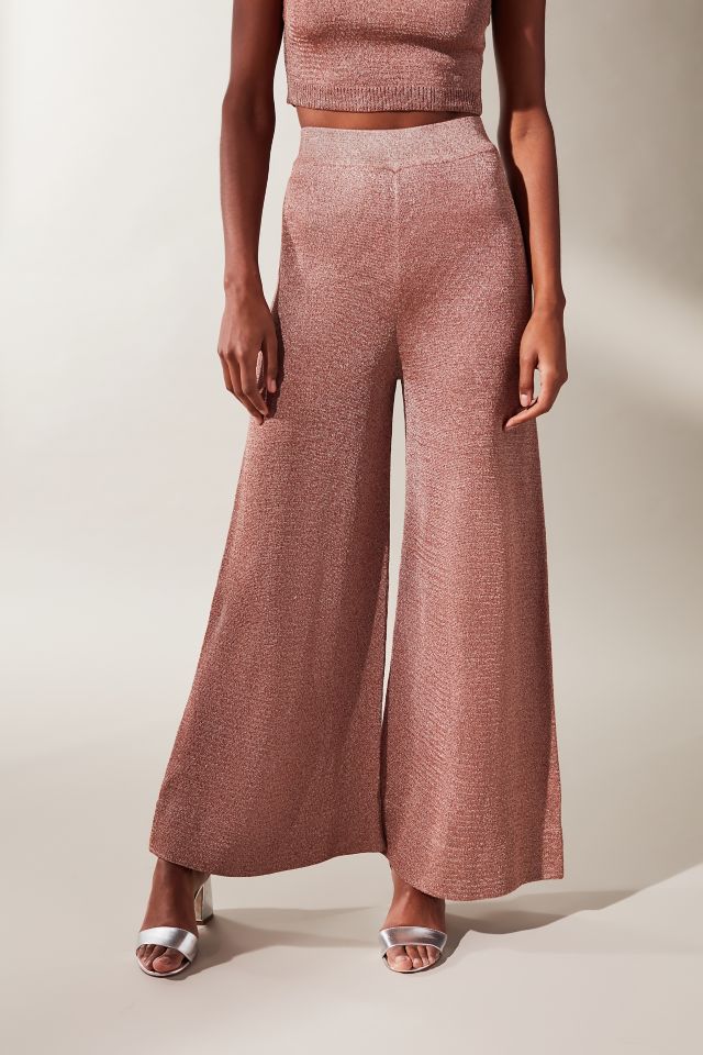 Pantalon Culotte en Tricot Métallique UO #5