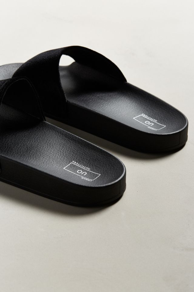 UO Velvet Slide Sandal #3