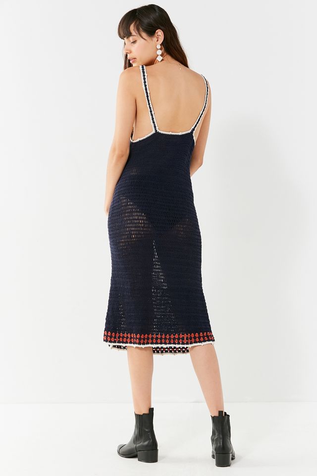 Cleobella Crochet Flower Midi Dress #1
