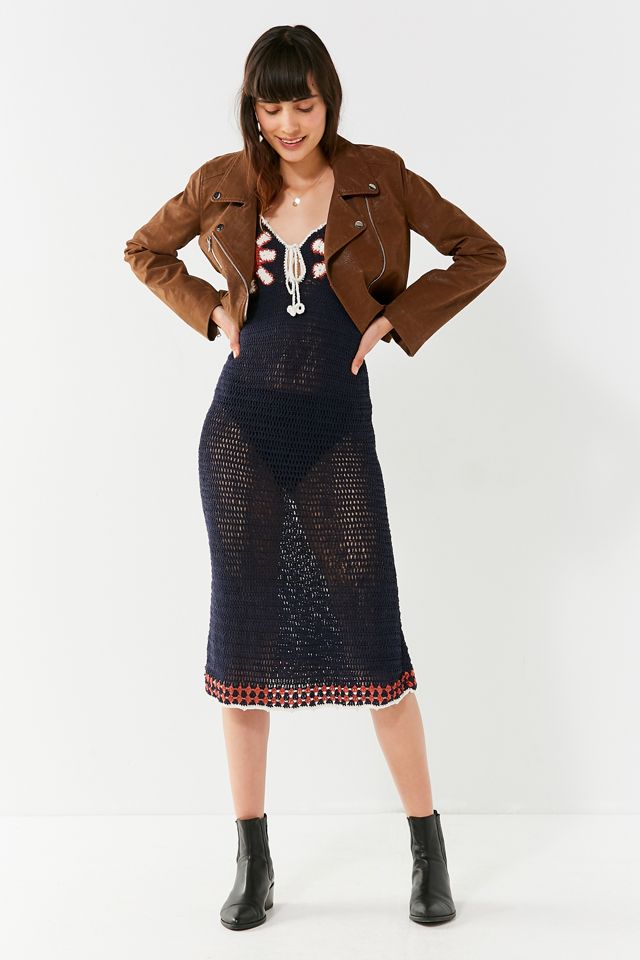 Cleobella Crochet Flower Midi Dress #3