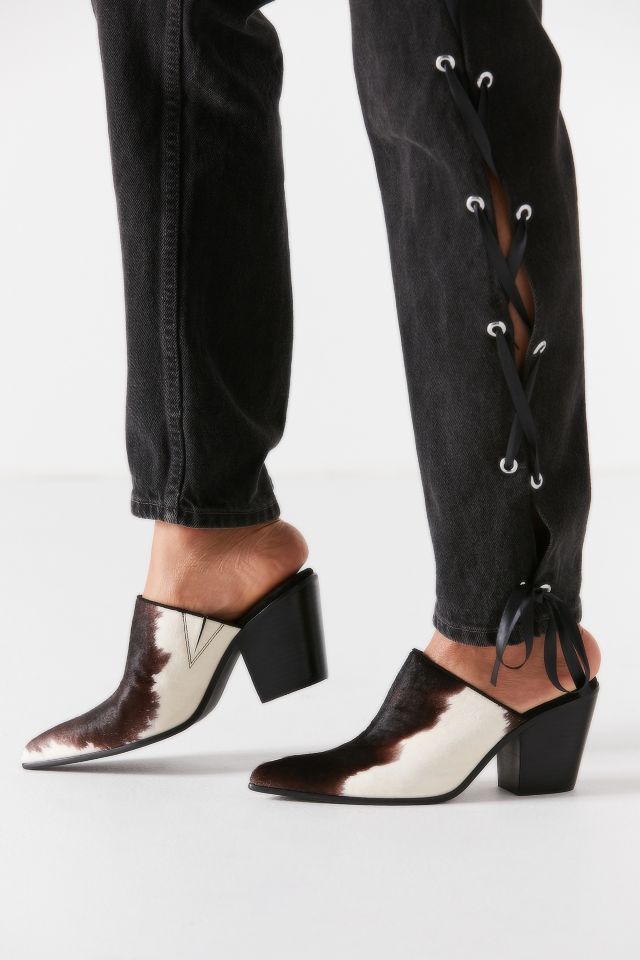 Jeffrey Campbell Deuce Calf Hair Mule Heel #2
