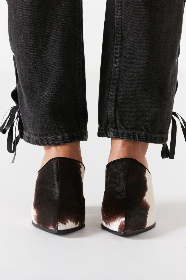 Jeffrey Campbell Deuce Calf Hair Mule Heel #4