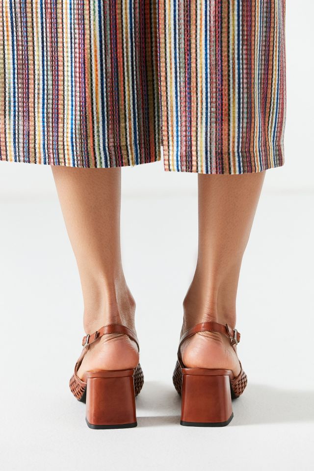 Jeffrey Campbell Santoro Woven Heel #5