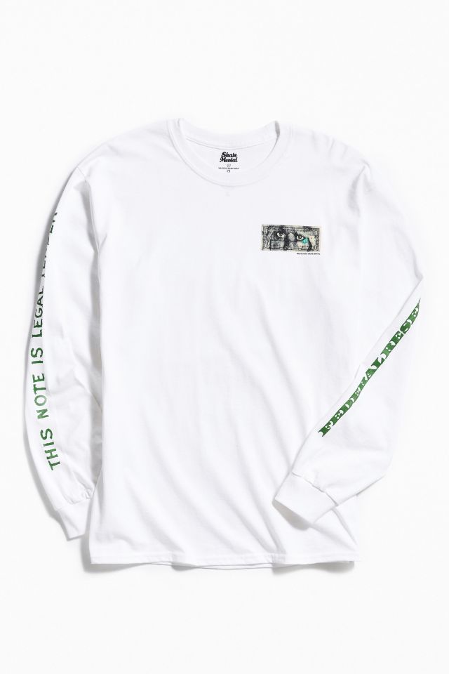 Skate Mental Money Long Sleeve Tee | Urban Outfitters