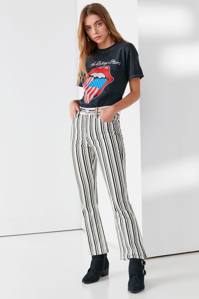 T-shirt à lèvres et drapeau américain The Rolling Stones #2