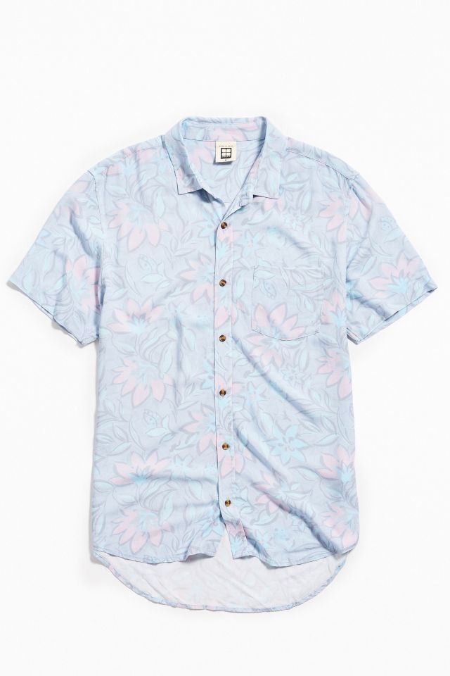Insight Strange Days Floral Short Sleeve Button-Down Shirt #1