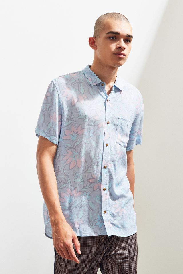 Insight Strange Days Floral Short Sleeve Button-Down Shirt #2
